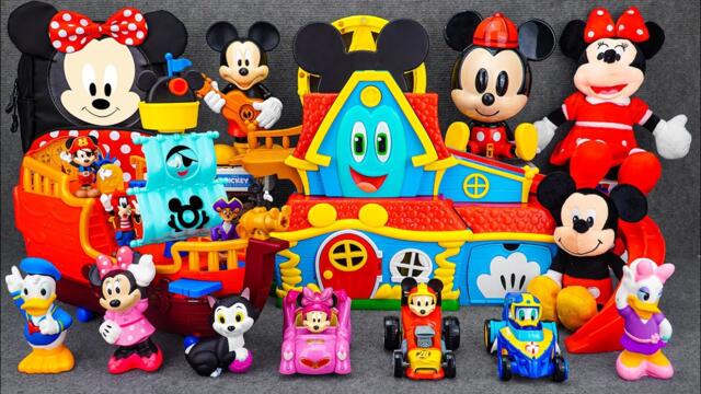 Satisfying with Unboxing Disney Junior Mickey Mouse Jumbo Fun House Playset | Review Toys ASMR