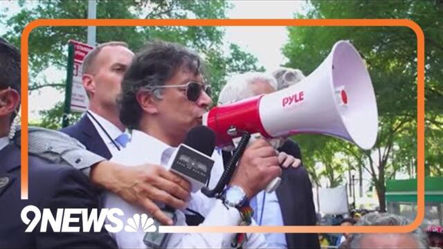 US revokes visa for Colombia's president after he urges American soldiers to disobey Trump