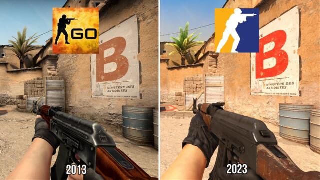 CS2 vs CS:GO - Details and Physics Comparison