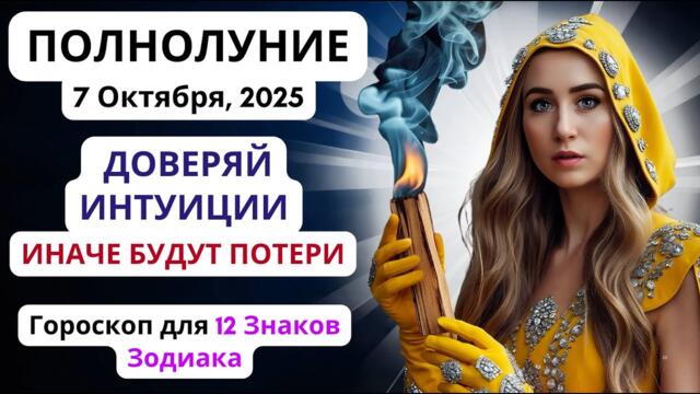 🌕Полнолуние в Рыбах 7 Октября, 2025: Кризисы или Откровения? Гороскоп для всех Знаков Зодиака!