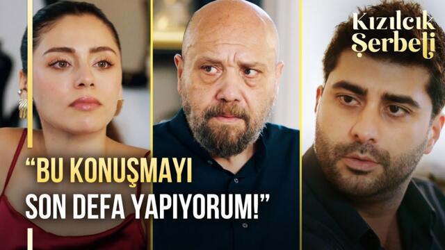 Abdullah, Fatih ve Doğa’ya sert çıkıyor! | Kızılcık Şerbeti 107. Bölüm