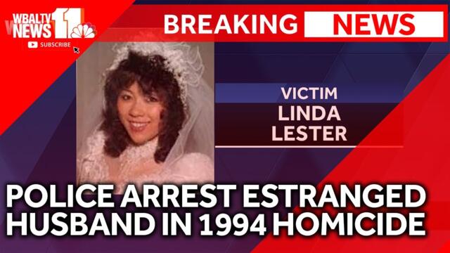 Raw: Police arrest estranged husband in 1994 cold case homicide