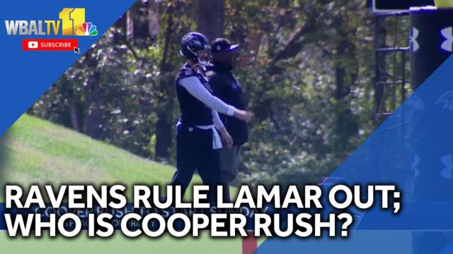 Ravens rule out Lamar Jackson for Sunday's game