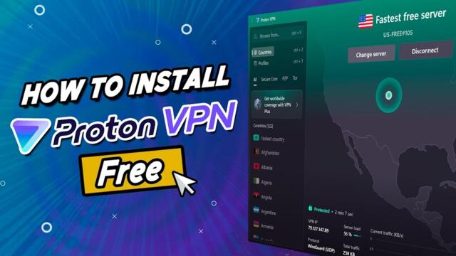 How to install Proton VPN Free 🔥 ProtonVPN Download ⬇️