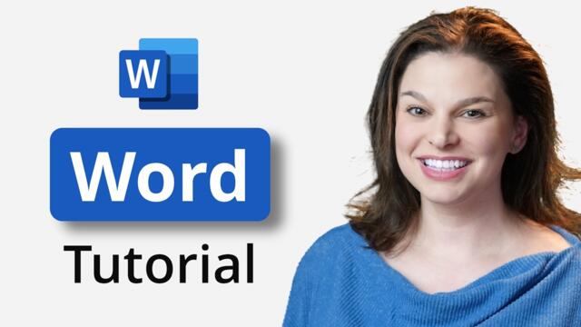 Microsoft Word Tutorial for Beginners