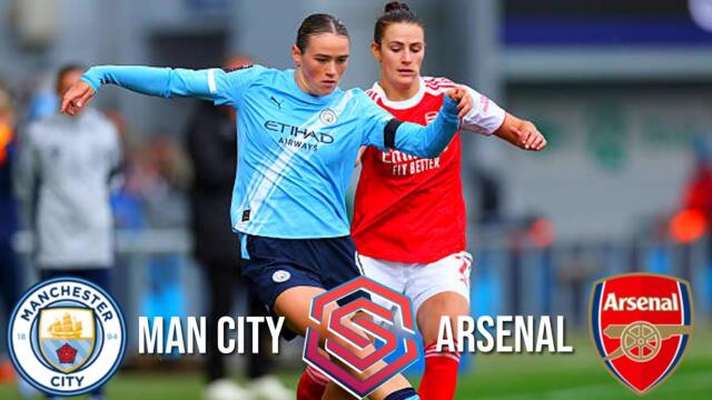 Manchester City vs Arsenal Highlights | Women Super League WSL Football 2025