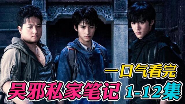 即将大结局！吴镇宇主演盗墓笔记最新作品！一口气看完《吴邪私家笔记》首播1-12集（连载中）