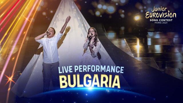 Denislava & Martin - Voice Of Love - LIVE - Bulgaria 🇧🇬 - Junior Eurovision 2021