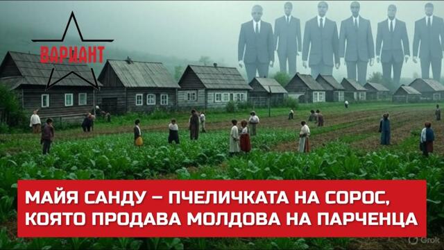 МАЙЯ САНДУ – ПЧЕЛИЧКАТА НА СОРОС, КОЯТО ПРОДАВА МОЛДОВА НА ПАРЧЕНЦА,  Вариант #656