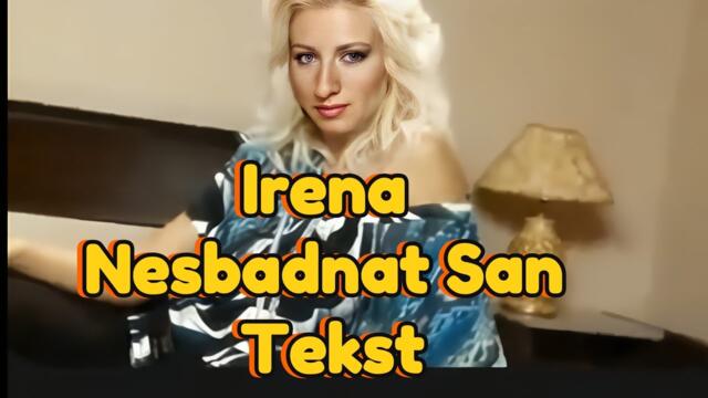 Ирена- Несбъднат сън / Irena - Nesbadnat San Текст/Lyrics Video HD