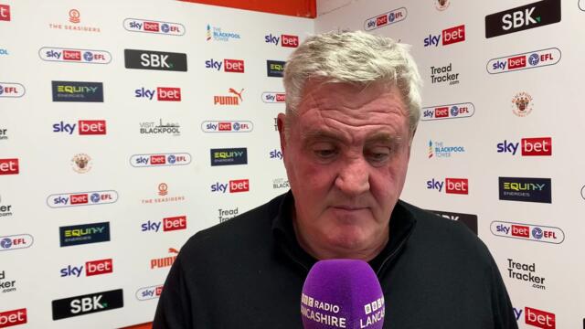 Blackpool boss reflects on AFC Wimbledon defeat