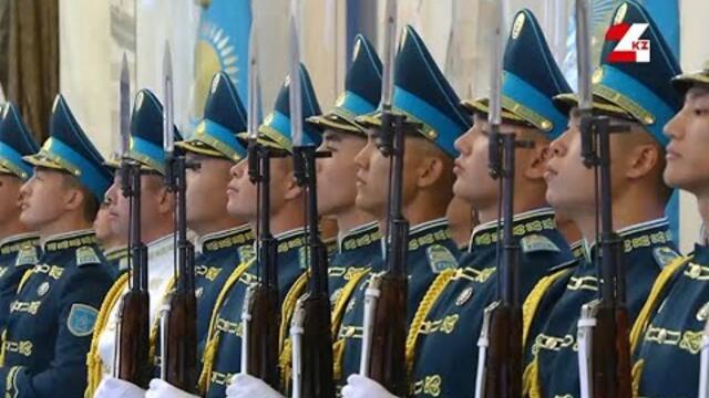 Торжественная церемония приветствия Президента Италии в Акорде