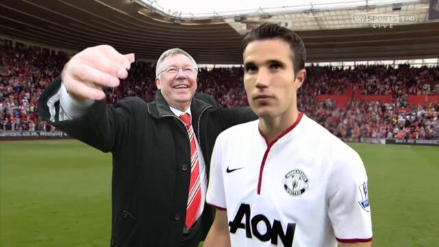 The day Robin Van Persie saved Sir Alex Ferguson