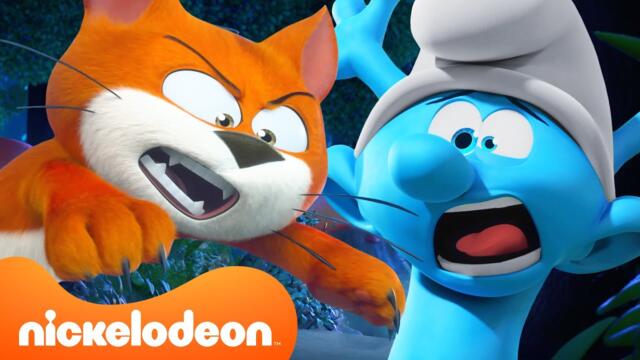 Смурфики | Один страшный момент из каждой серии 1 сезона The Smurfs! | Nickelodeon Cyrillic