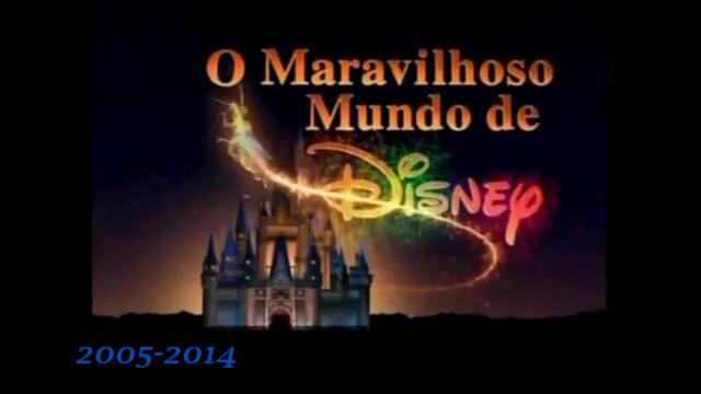 Cronologia de vinhetas do Maravilhoso Mundo de Disney (2001-2018)