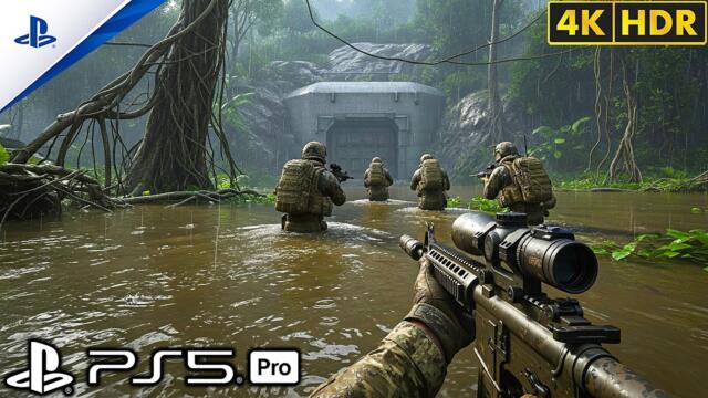 (PS5) The Secret Ukraine Base Mission | Ultra Realistic Gameplay [4K60FPSHDR] Call of Duty