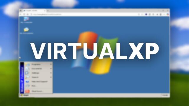 Windows... IN YOUR WEB BROWSER? - VirtualXP