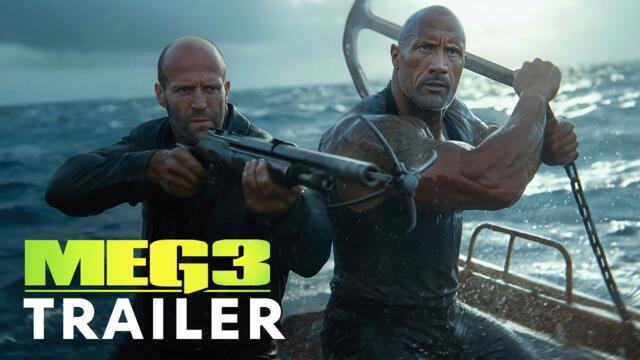 The Meg 3 (2025) - Teaser Trailer | Jason Statham, Dwayne Johnson | Concept