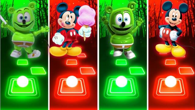 Gummy Bear x Mickey Mouse x The Gummy Bear x Mickey Mouse Clubhouse Coffin Dance