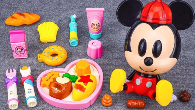 Satisfying with Unboxing Disney Junior Mickey Mouse Ultimate Kitchen Playset | Review Toys ASMR