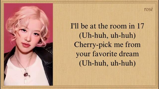 ROSÉ APT. (solo full demo version) Lyrics