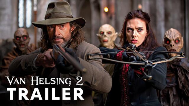 Van Helsing 2: Monster Hunter (2025) - Trailer | Hugh Jackman, Scarlett Johansson