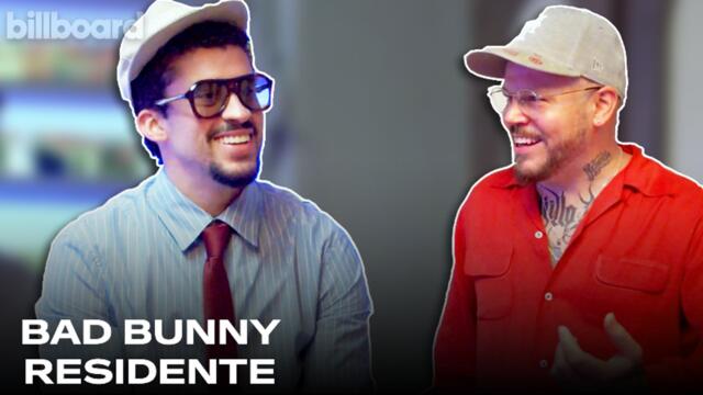Bad Bunny Tells Residente Why "He Doesn't Want to Leave" Puerto Rico | Billboard Presents