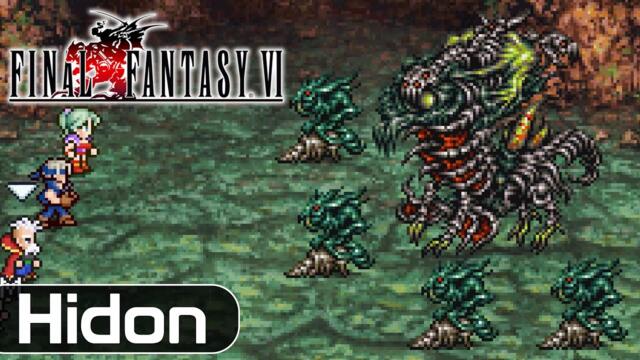 Final Fantasy VI Pixel Remaster - Hidon Boss Fight | [PC]