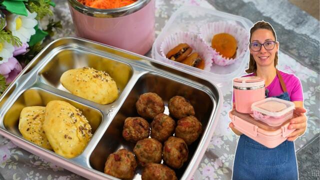 Храна за УЧИЛИЩЕН обяд | ЦЯЛО МЕНЮ за около 40 минути