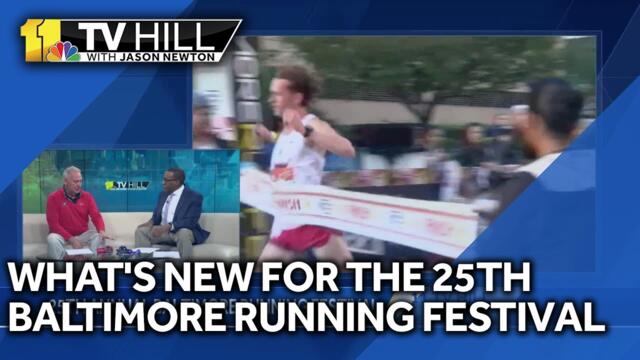 11 TV Hill: What's new for the 2025 Baltimore Running Festival