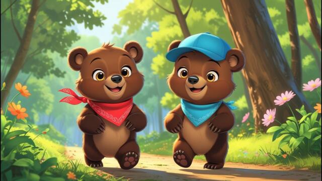 Две Мечета 🐻🐻 | Детска Песен на Български 🌳🌳