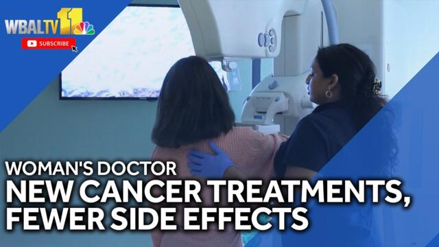 Woman's Doctor: New breast cancer treatments have fewer side effects