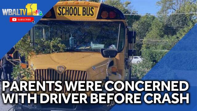 Parents had concerns with school bus driver before crash