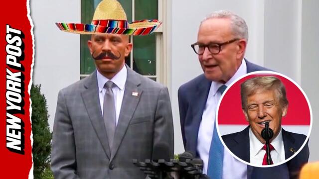 Trump Posts AI Video MOCKING Dem Leaders Schumer, Jeffries as Government Shutdown Looms