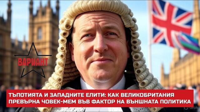 ТЪПОТИЯТА И ЗАПАДНИТЕ ЕЛИТИ: КАК ВЕЛИКОБРИТАНИЯ ПРЕВЪРНА ЧОВЕК-МЕМ ВЪВ ФАКТОР НА ВЪНШНАТА ПОЛИТИКА