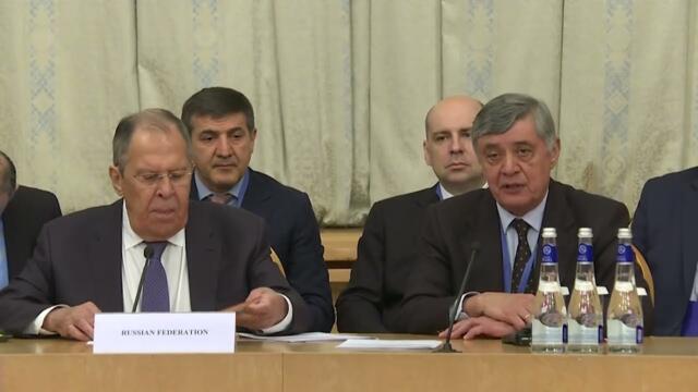 С.Лавров на открытии седьмого заседания Московского формата консультаций по Афганистану