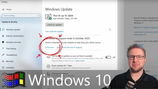 How to Keep Using Windows 10! with Extended Security Updates!