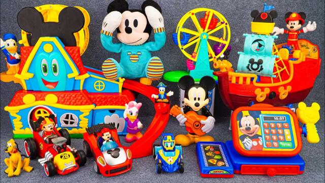 Satisfying with Unboxing Disney Junior Mickey Mouse Jumbo Fun House Playset| Review Toys ASMR