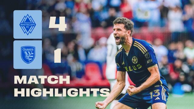 10 matches unbeaten! 🔥 HIGHLIGHTS: Vancouver Whitecaps FC vs. San Jose Earthquakes | Oct 5, 2025