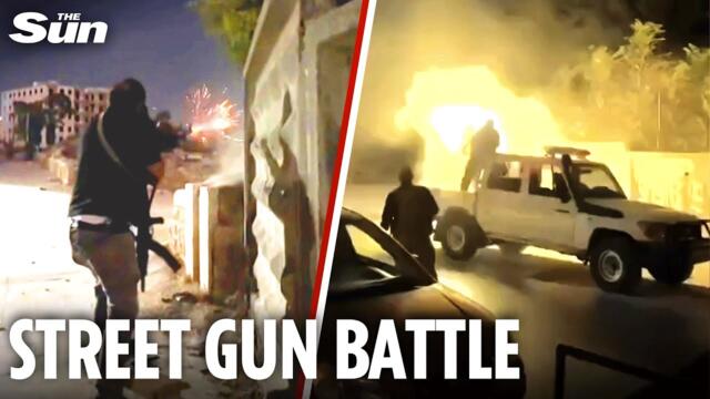 Explosive clashes erupt in Syria as army and SDF face off in street battle