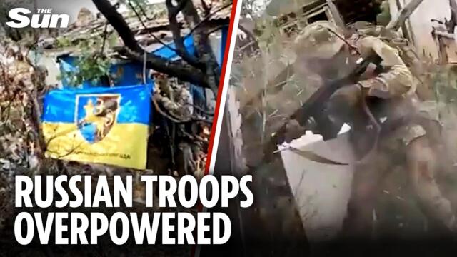 Daring moment Ukraine SEIZES Dnipropetrovsk village from Russia - using only grenades and rifles