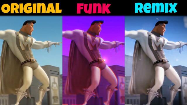 Metro Man Original vs Phonk vs Remix