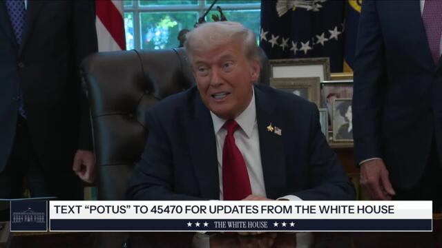 President Trump Delivers Remarks, Oct. 6, 2025