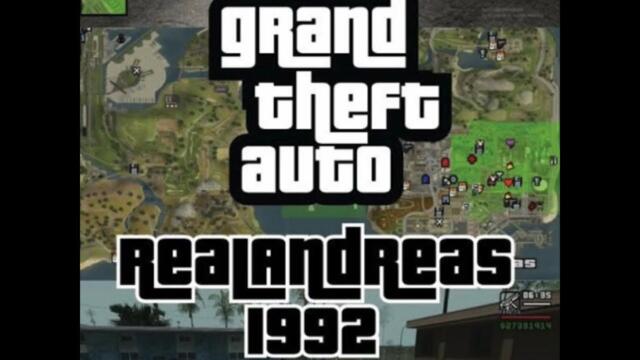 GTA San Andreas RealAndreas1992 v1 Mod Showcase Gameplay
