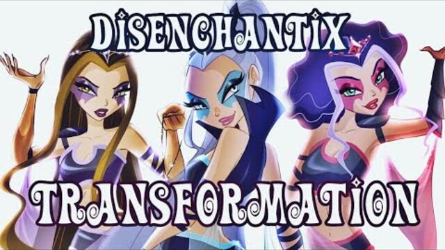 Winx Club Season 3 : Trix Disenchantix Transformation [EXCLUSIVE]