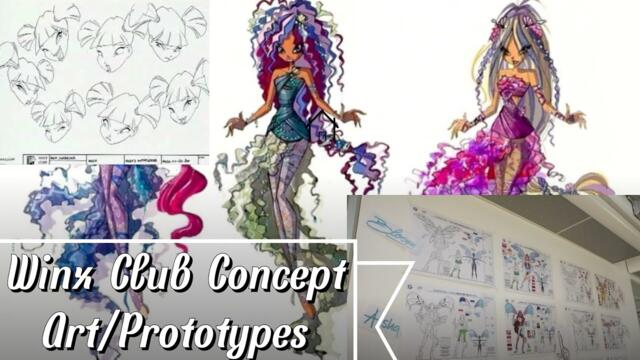 Winx Club Concept Art/Prototypes S1 - S5