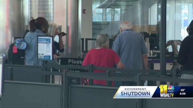 Maryland leaders to visit airport support federal workers amid shutdown