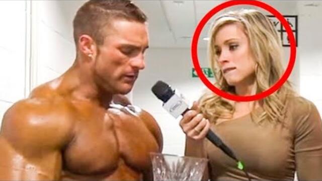 Это Нужно Видеть! Как Девушки Реагируют На Качков На Улице.