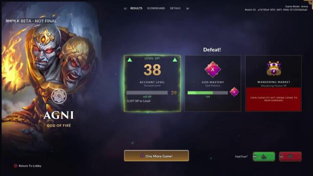 Smite - #agni #hirez #live #gameplay - https://bgoines86.tangled.com/join - LIKE SUB SHARE