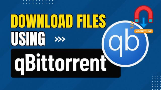 How to Download Files from Torrents using qBittorrent